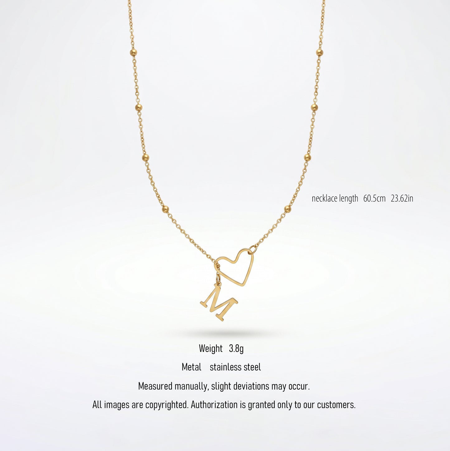 North & Pearl Dainty Love Pendant product image