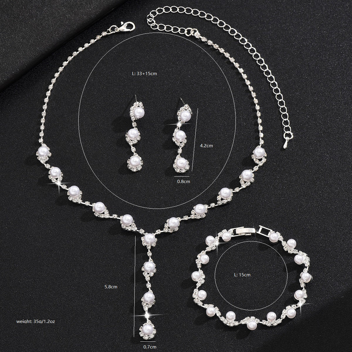 North & Pearl Bead Earrings product image