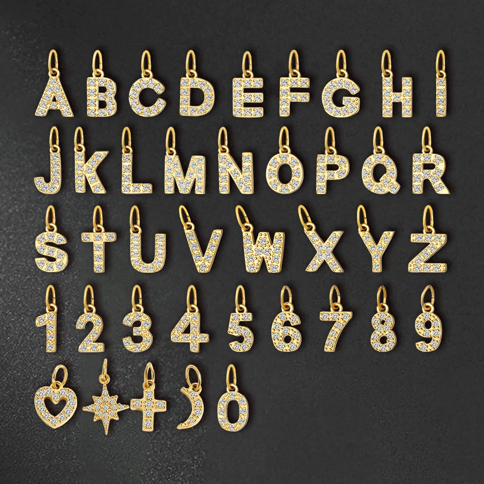 North & Pearl Initial Charm Earrings product image