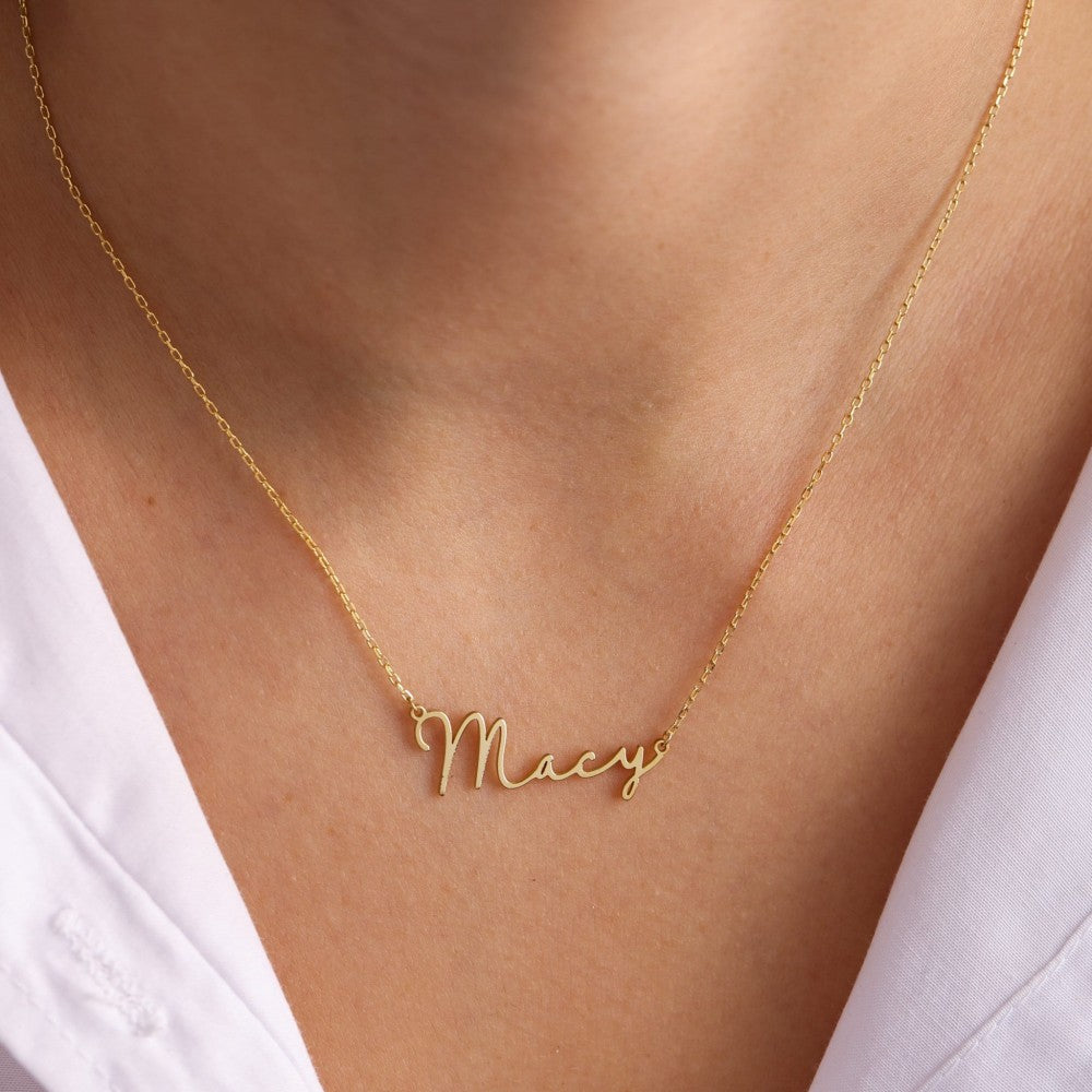 North & Pearl Layering Name Necklace product image