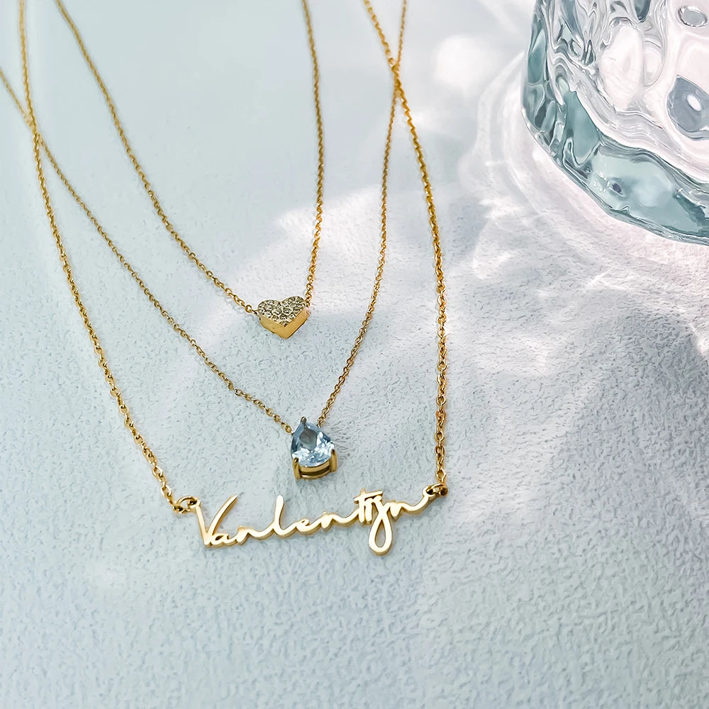 North & Pearl Dainty Sparkle Necklace product image
