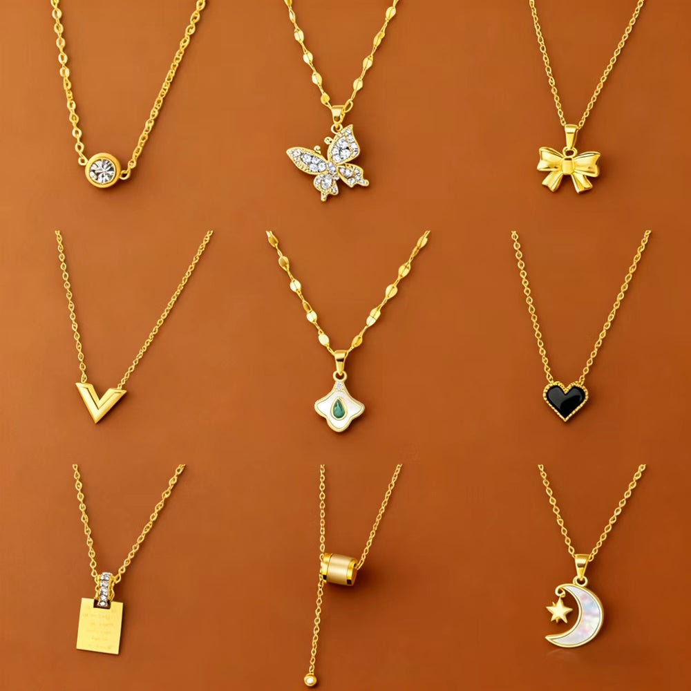 Personalized pendant necklace, editorial styling for the coordinates jewelry guide