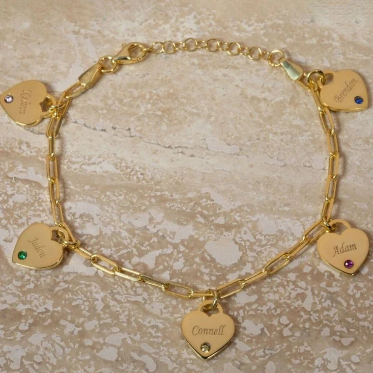 North & Pearl initial and keepsake bracelet gift ideas