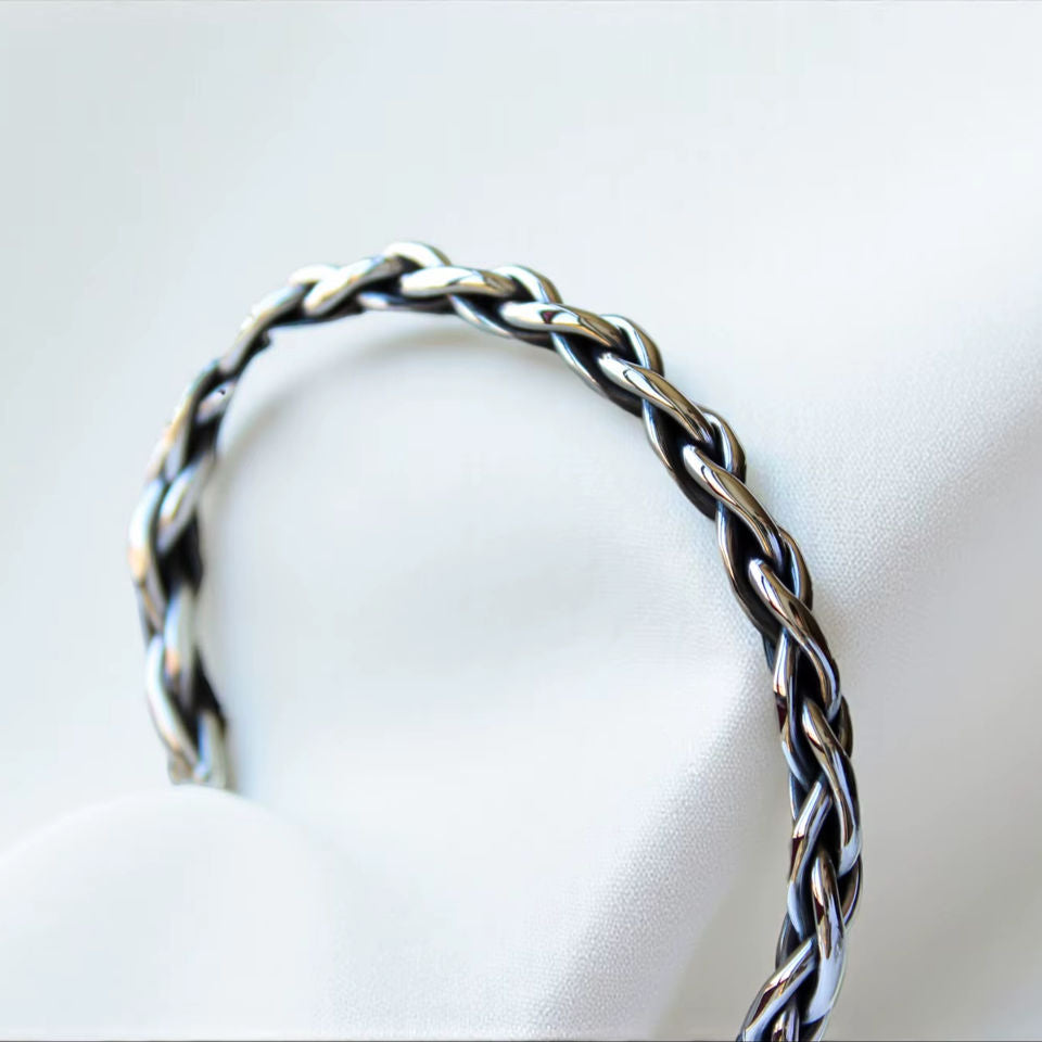 North & Pearl Braided Cuff Bracelet product image 3