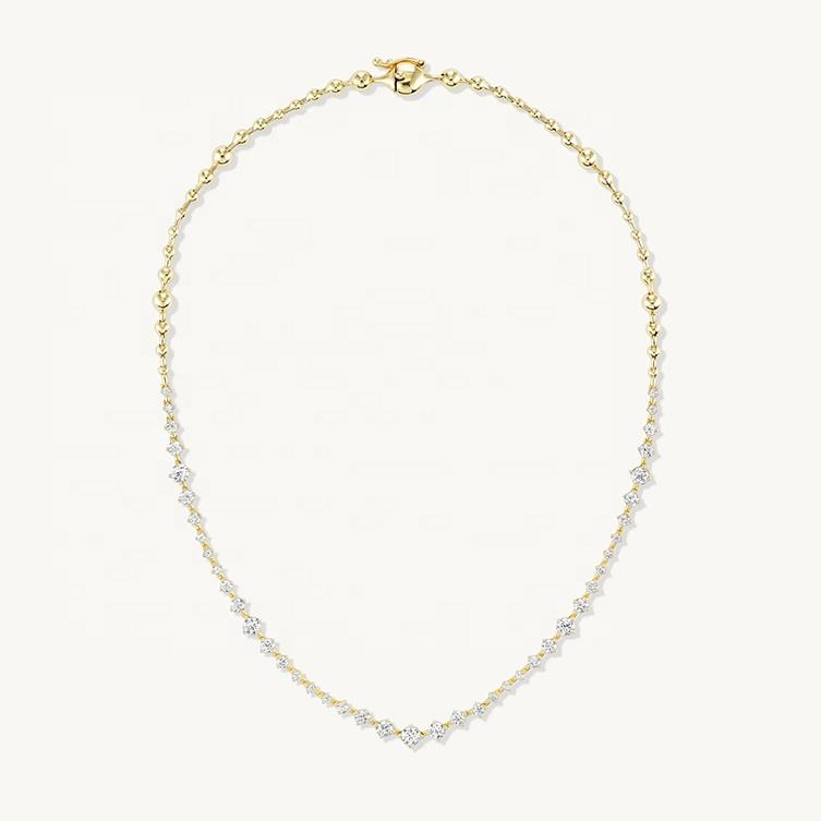North & Pearl Graduated CZ Layered Necklace product image 2