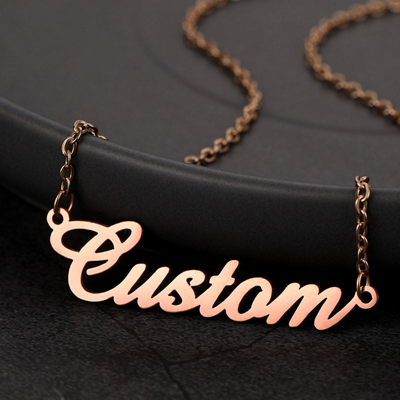North & Pearl Framed Letter Necklace product image 4