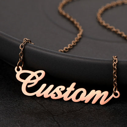 North & Pearl Framed Letter Necklace product thumbnail 4