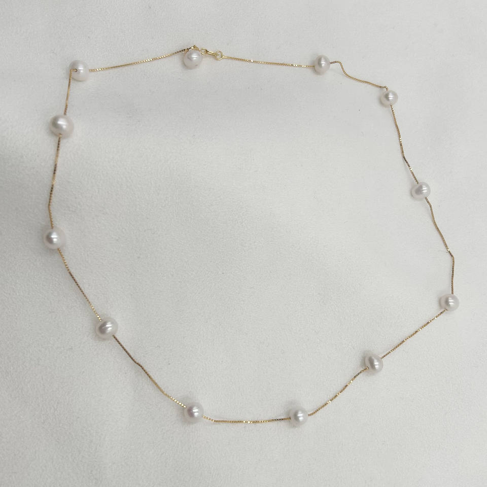 North & Pearl Pearl Station Necklace product image 2