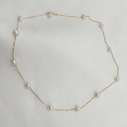 North & Pearl Pearl Station Necklace product thumbnail 2