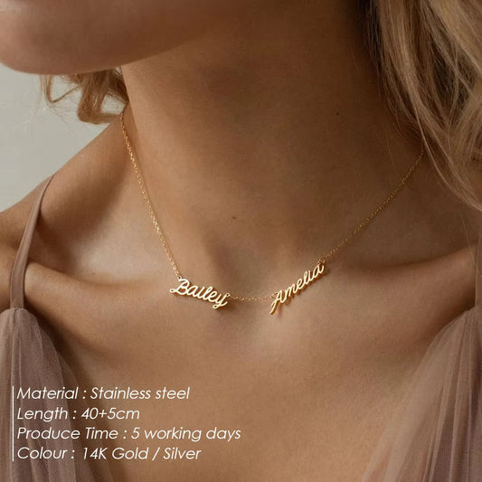North & Pearl Luxe Name Pendant Necklace product image 2