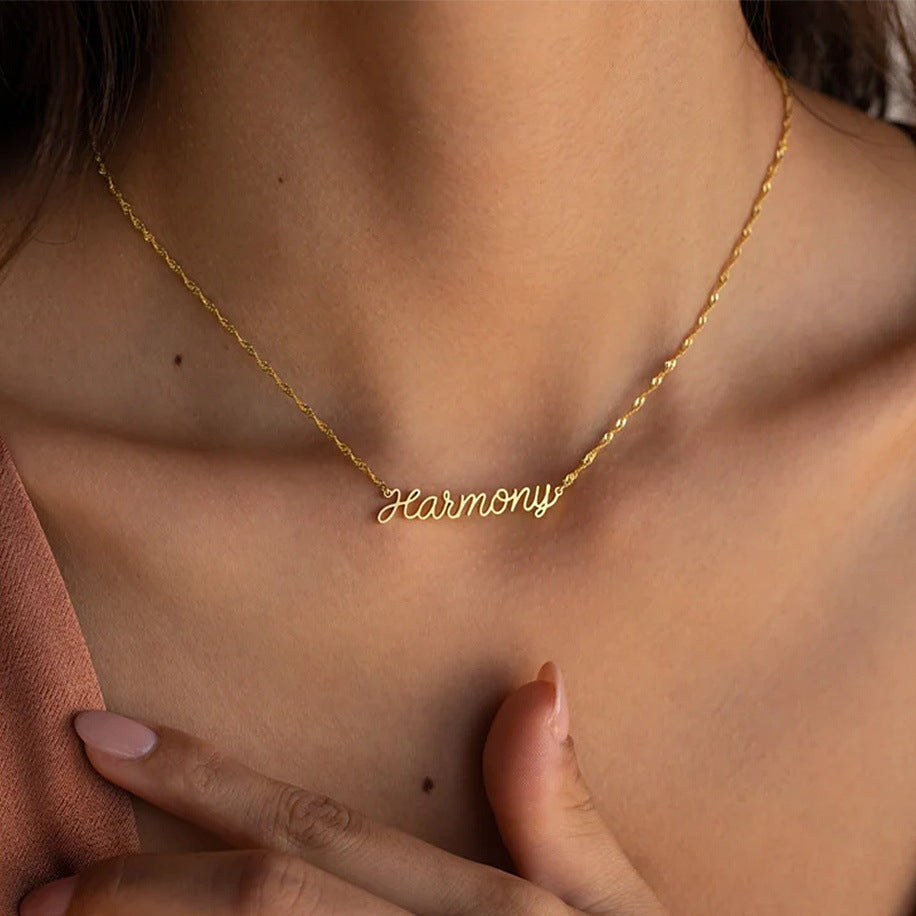 North & Pearl Everyday Classic Name Necklace product image 6