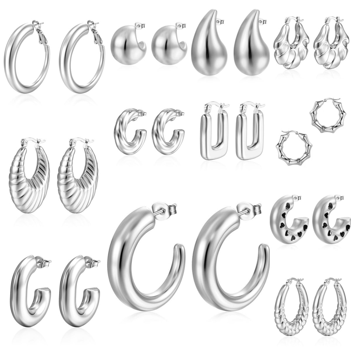 North & Pearl Modern Drop Earrings product image 6