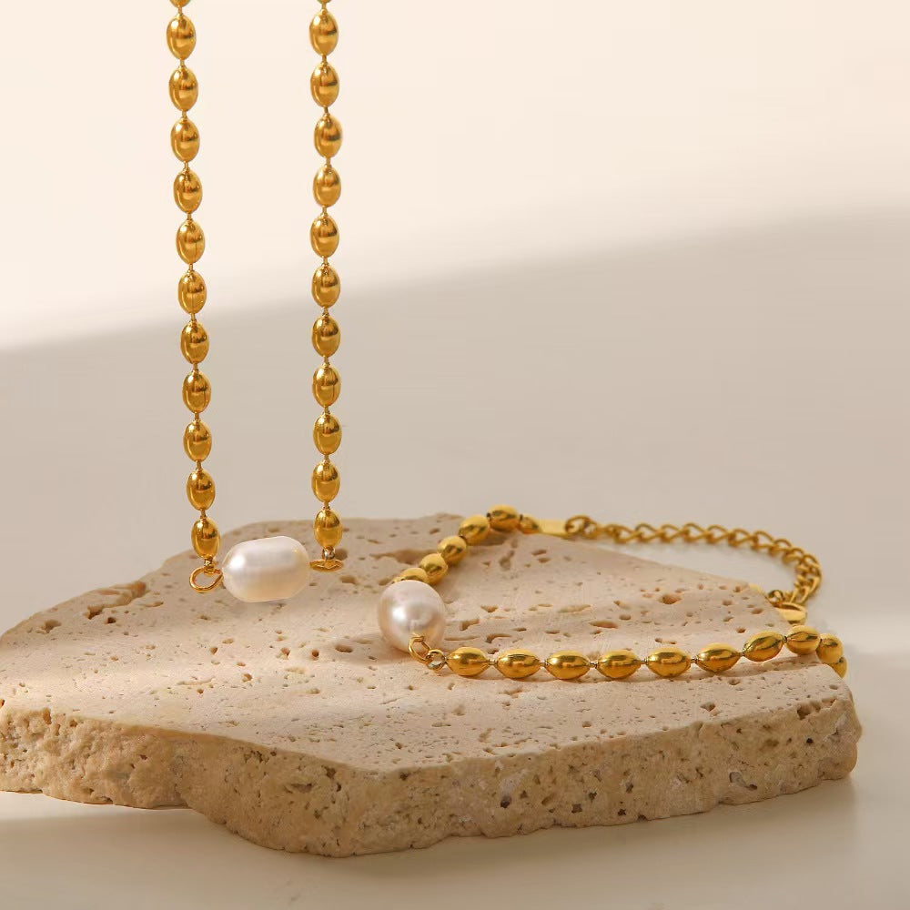 North & Pearl Beaded Layering Necklace product image