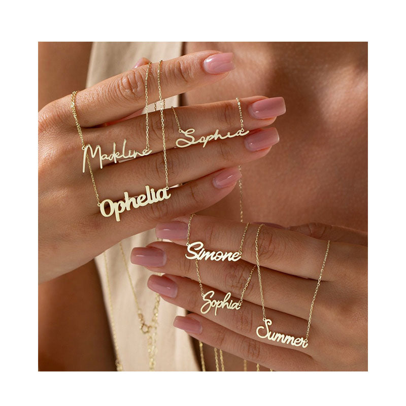 North & Pearl Giftable Nameplate Necklace product image