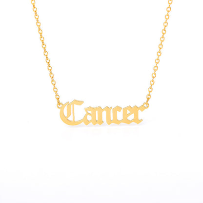 North & Pearl Layered Letter Necklace product thumbnail 5