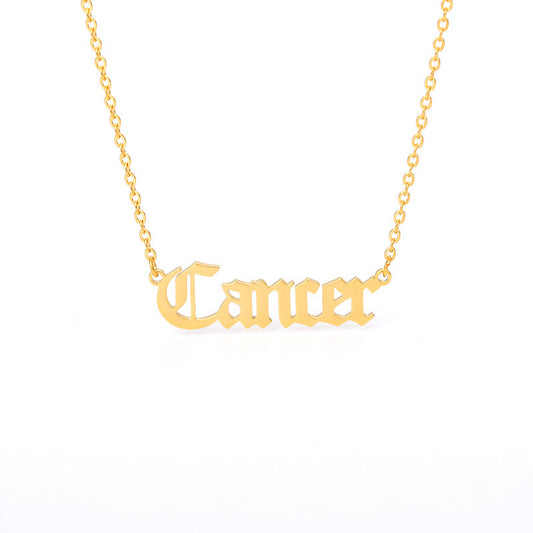 North & Pearl Layered Letter Necklace product image 5