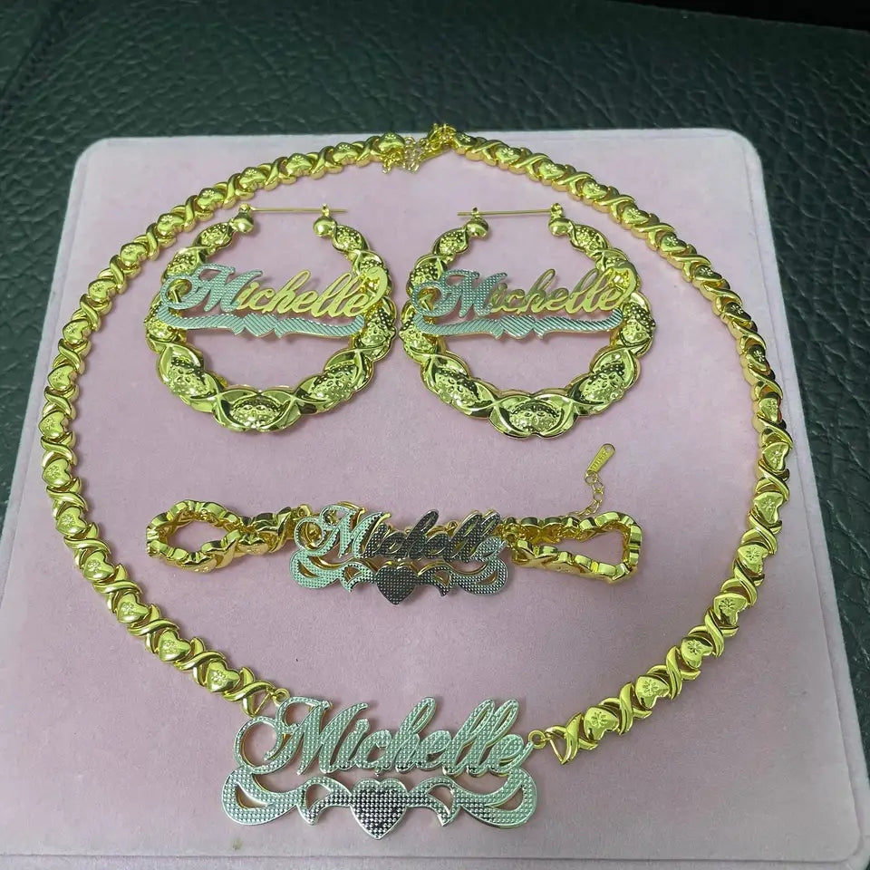 North & Pearl Refined Name Jewelry Set product image