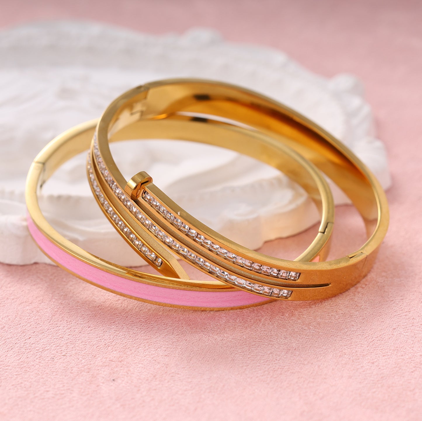 North & Pearl Clover Station Bracelet product image