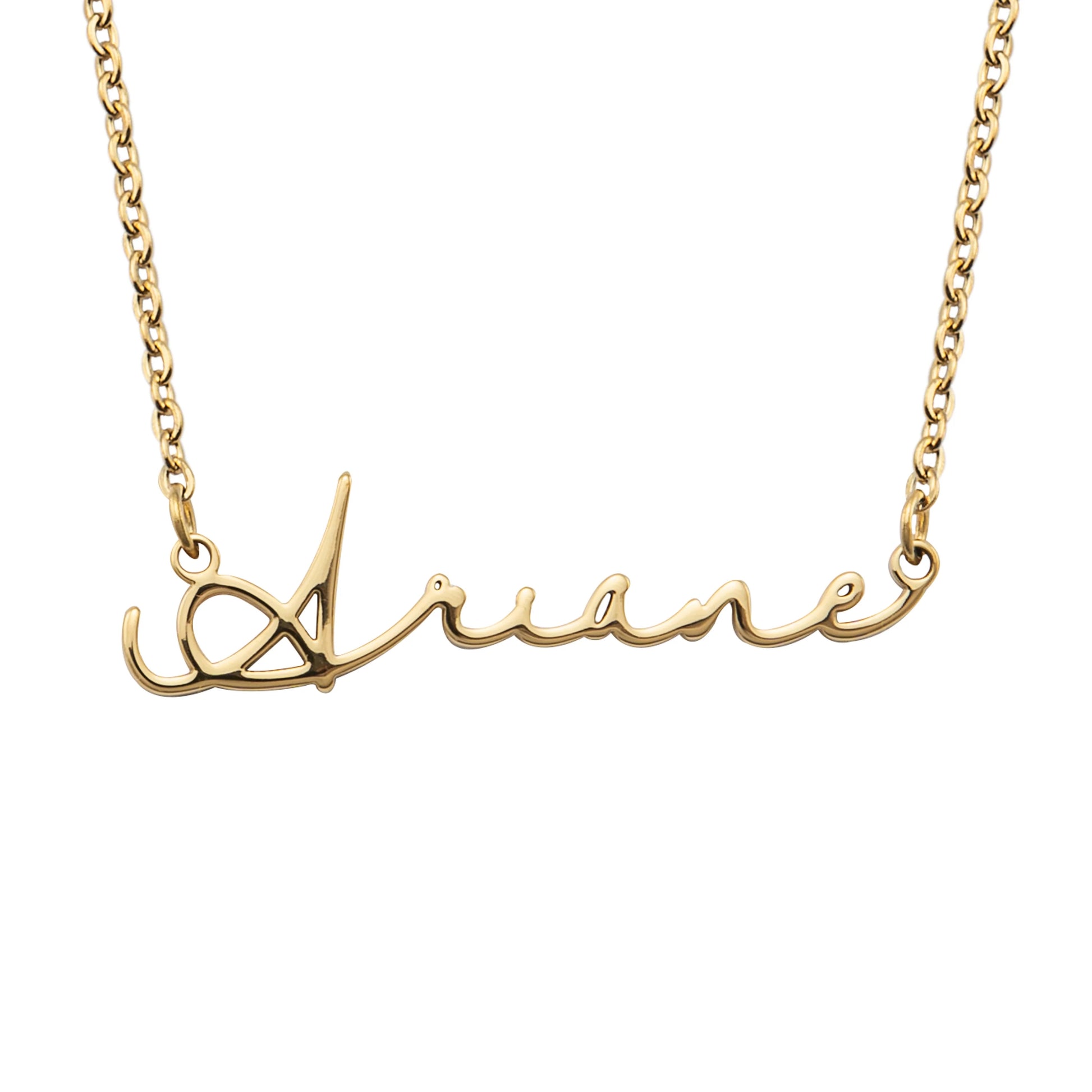 North & Pearl Polished Letter Necklace product image 3