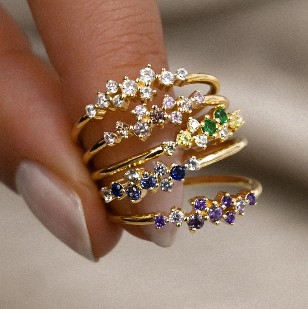 North & Pearl Infinity Heart Birthstone Ring product image