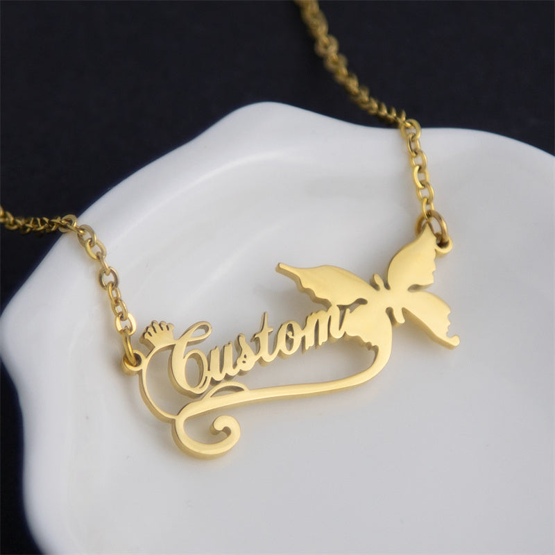 North & Pearl Personal Name Necklace product image 2