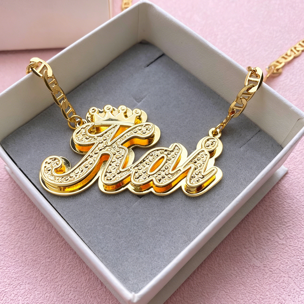 North & Pearl Classic Letter Necklace product image 2