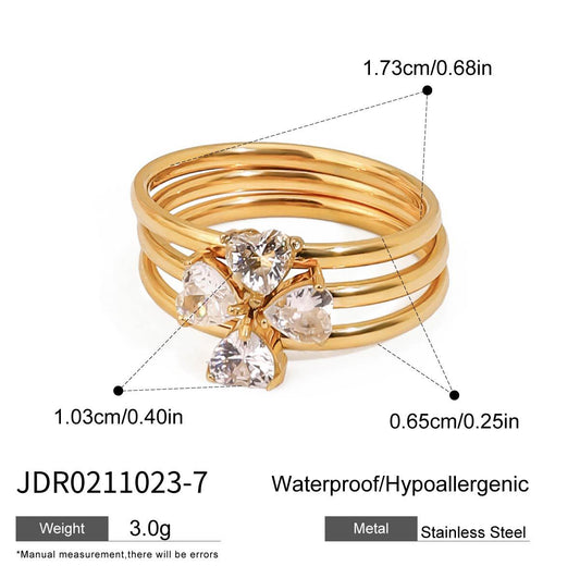 North & Pearl Polished Statement Ring product image 2