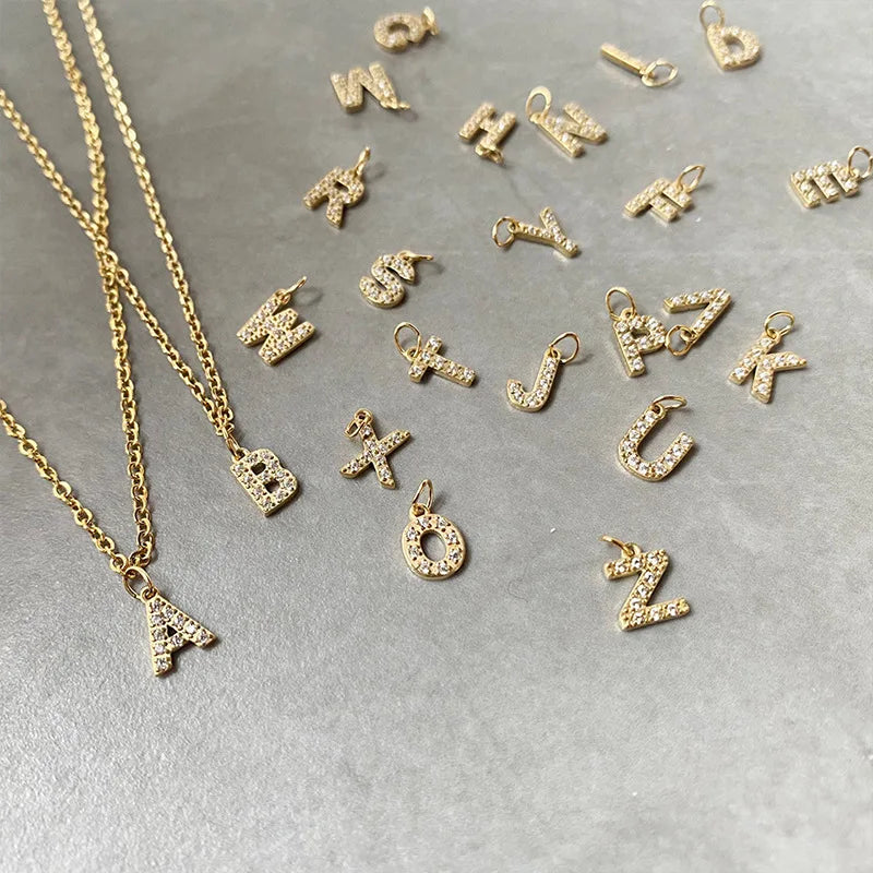 North & Pearl Initial Charm Earrings product image