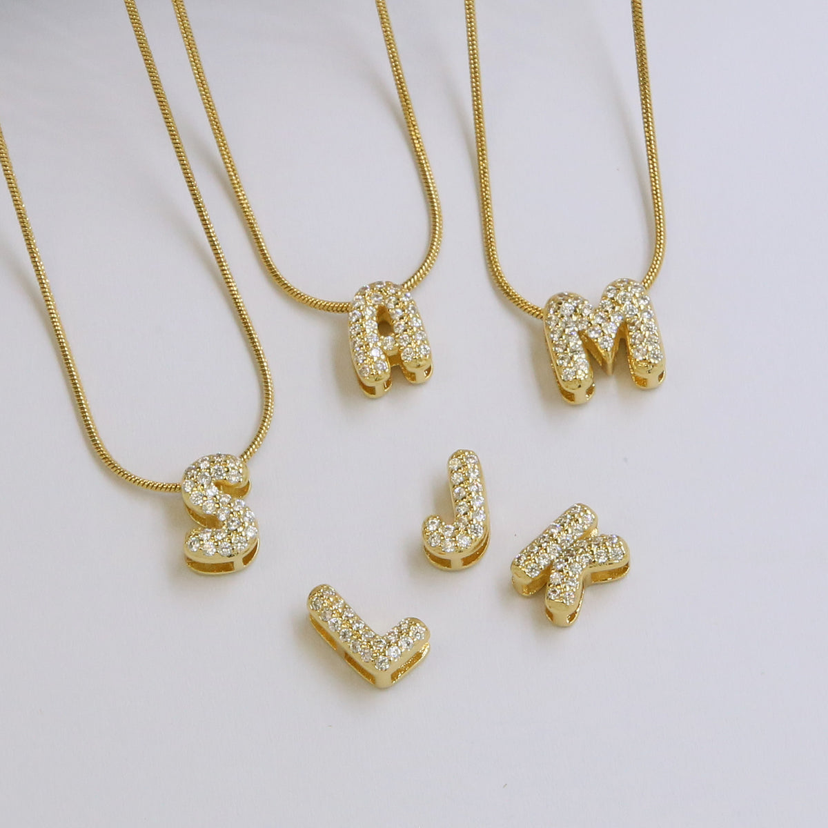 North & Pearl Polished Initial Pendant product image 5