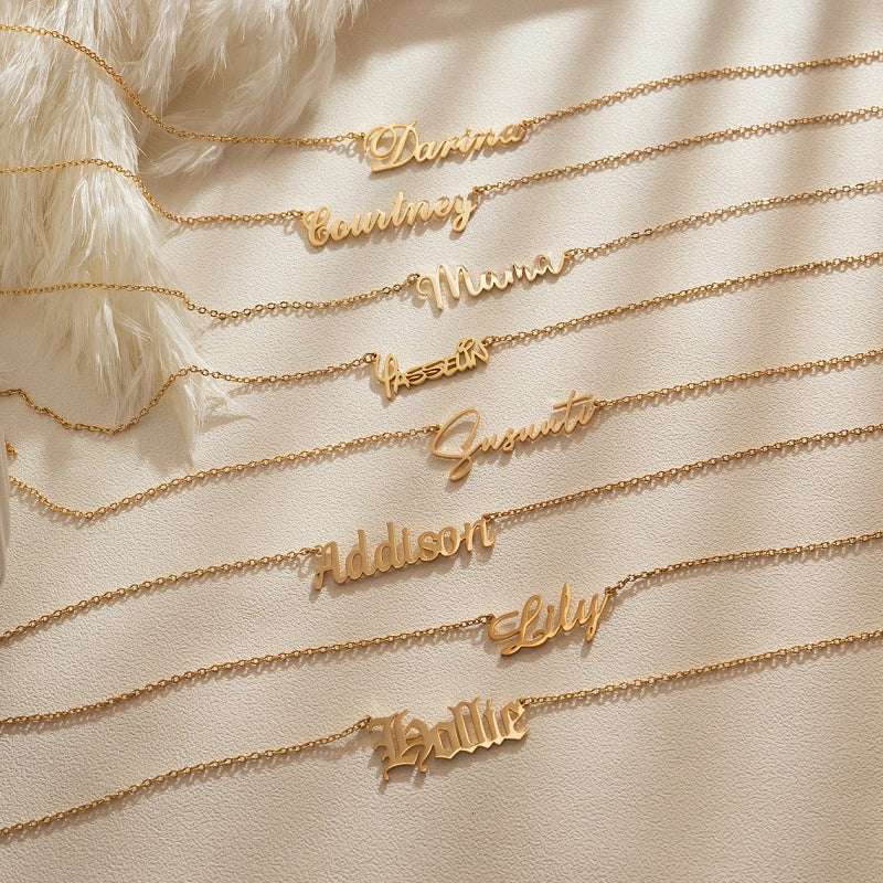North & Pearl Giftable Letter Necklace product image 2