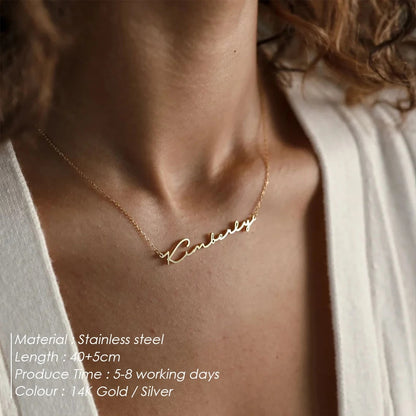 North & Pearl Charm Refined Initial Necklace product thumbnail 2