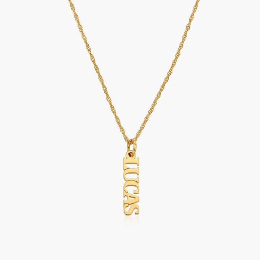 North & Pearl Floating Script Name Necklace product image 2