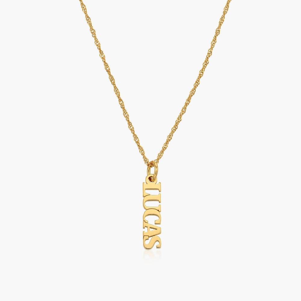 North & Pearl Floating Script Name Necklace product image 2