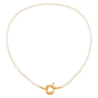 North & Pearl Seed Pearl Toggle Choker product thumbnail 2