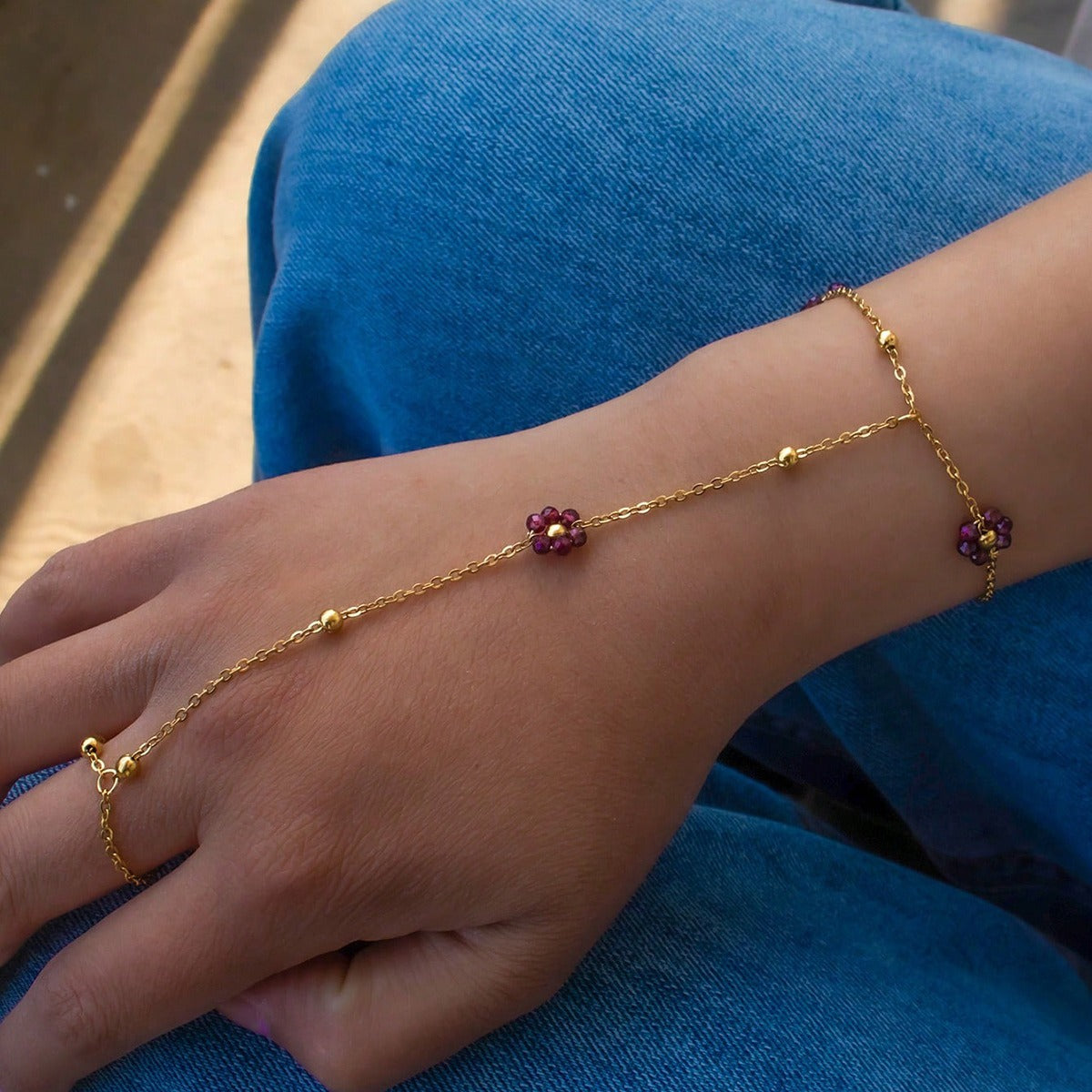 North & Pearl Refined Bloom Bracelet product image