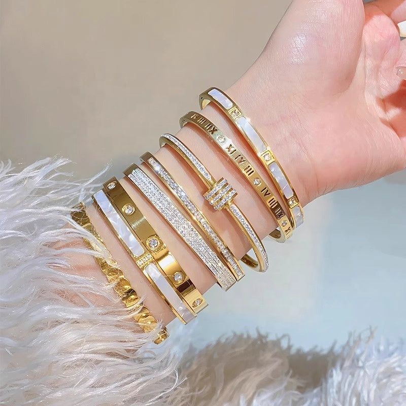 North & Pearl Sparkle Row Bracelet product image 1