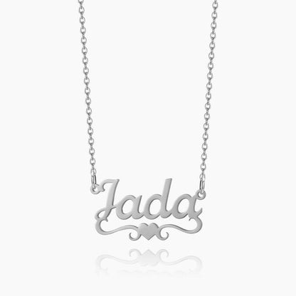 North & Pearl Petite Heart Charm Necklace product thumbnail 4