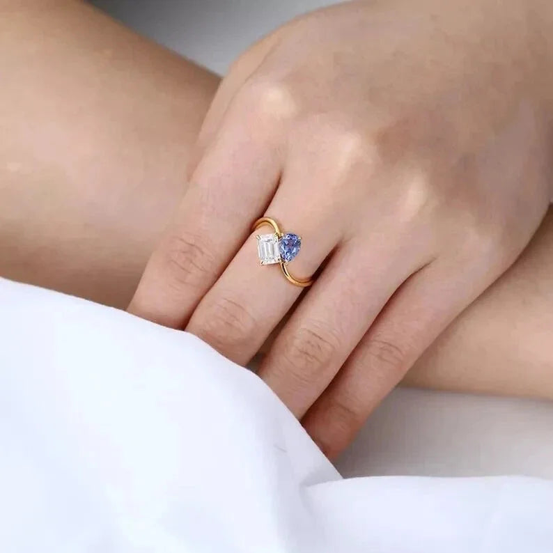 North & Pearl Wave Birthstone Statement Ring product image 3