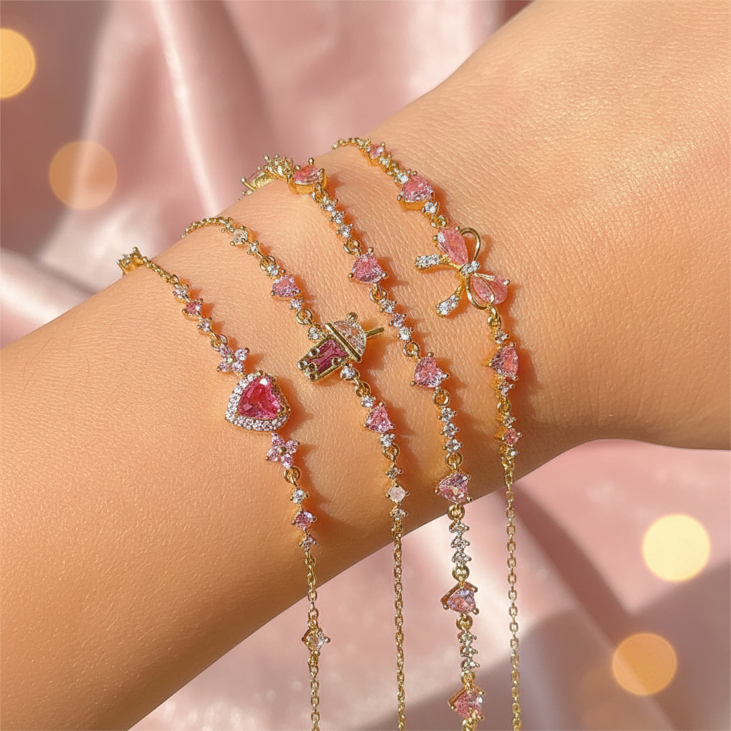 North & Pearl Heart Bracelet product image