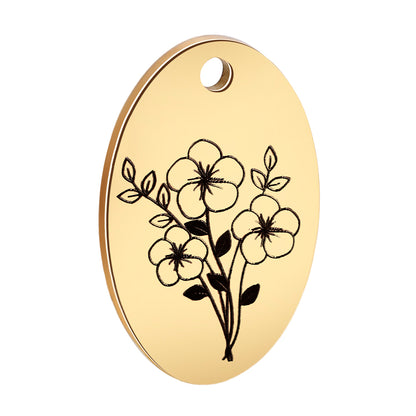 North & Pearl Birth Flower Accent Bracelet product thumbnail 2