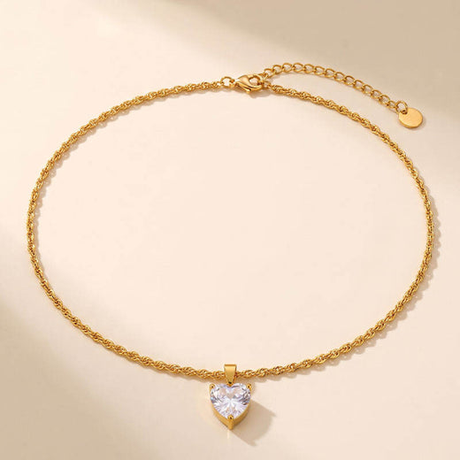 North & Pearl Dainty Love Pendant