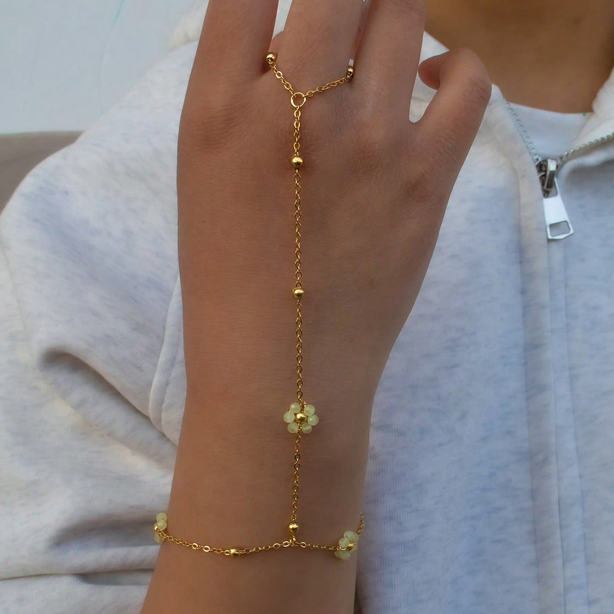 North & Pearl Refined Bloom Bracelet product image