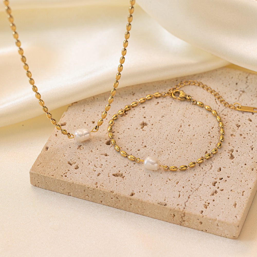 North & Pearl Beaded Layering Necklace product image