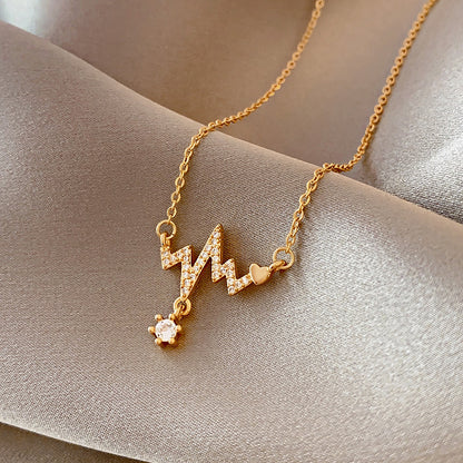 North & Pearl Open Heart Pendant Necklace product thumbnail 5