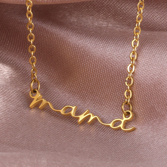 North & Pearl Slim Letter Pendant Necklace product image 1