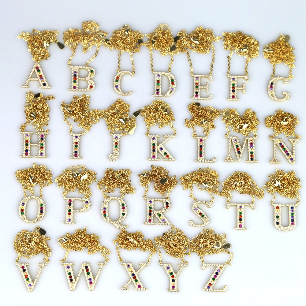 North & Pearl Framed Heirloom Letter Necklace product image 3
