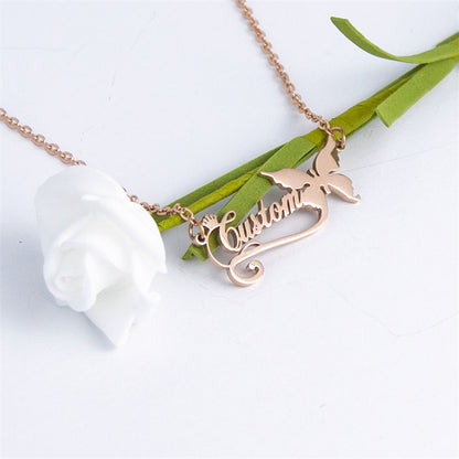 North & Pearl Personal Name Necklace product thumbnail 3