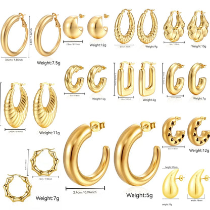 North & Pearl Modern Drop Earrings product thumbnail 4