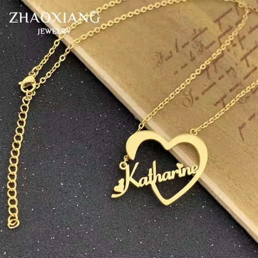 North & Pearl Stacking Layering Name Necklace product image 1