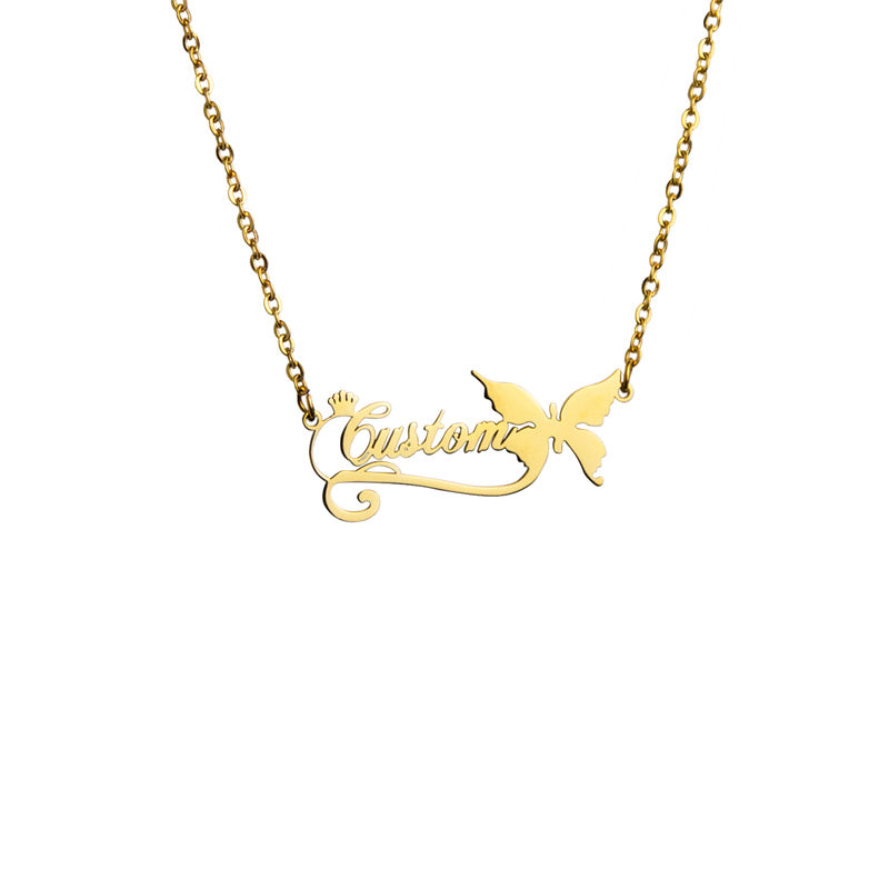 North & Pearl Personal Name Necklace product image 6
